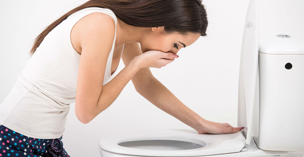 Nausea and Vomiting - 9th early sign and symptom of stomach cancer